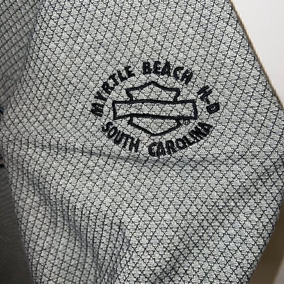 MEN'S HARLEY DAVIDSON POLO SHORT SLEEVE - SIZE XL - Picture 6 of 12